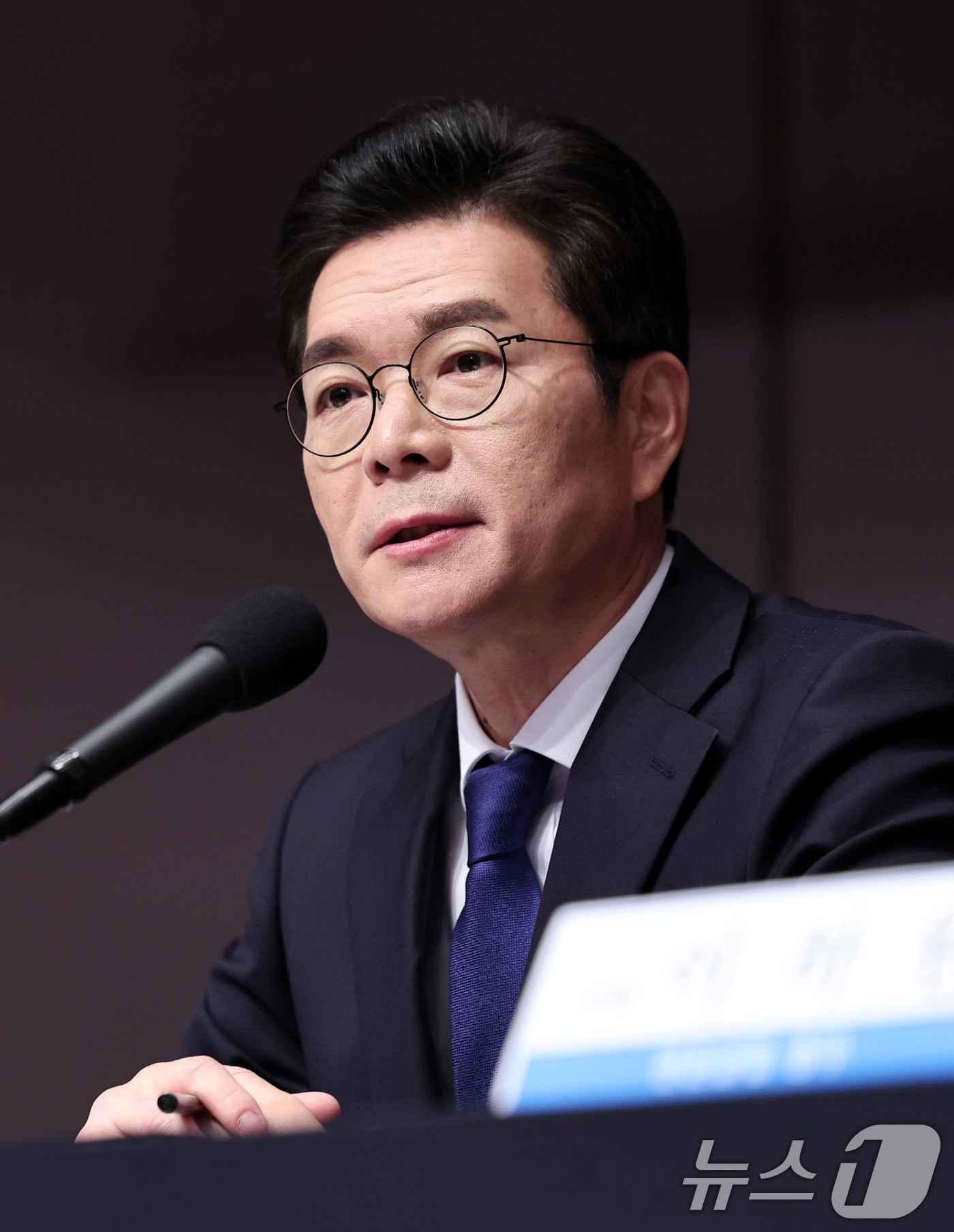 (서울=뉴스1) 구윤성 기자 = 정원오 더불어민주당 서울시장 후보가 20일 오전 서울 중구 한국프레스센터에서 열린 관훈클럽 초청 토론회에서 발언하고 있다. 2026.5.20/뉴스1 …
