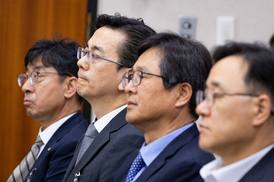 GTX-A 삼성역 구간 철근누락 현안질의 출석한 이한우 현대건설 대표