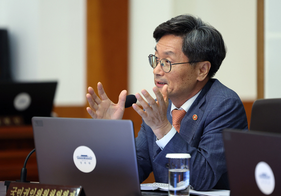 발언하는 정일연 국민권익위원장