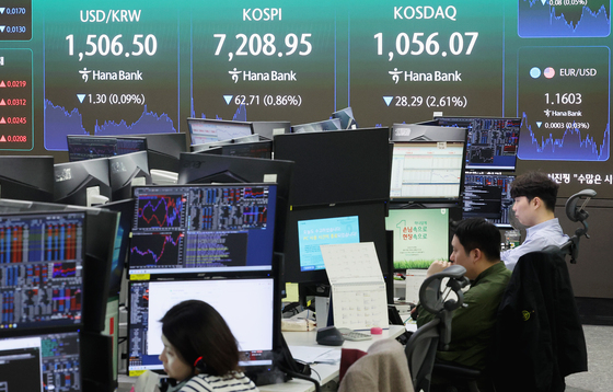 환율 1500원대…국내 금융시장 동반 출렁