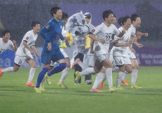 결승행 확정한 내고향여자축구단