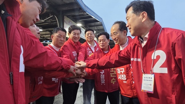 추경호, 공식 선거운동 첫날 필승 다짐