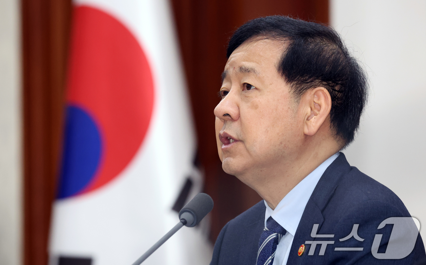 (서울=뉴스1) 김명섭 기자 = 구윤철 경제부총리 겸 재정경제부 장관이 21일 서울 종로구 세종대로 정부서울청사에서 열린 민생물가 특별관리 관계장관 TF 및 제 268차 대외경제장 …