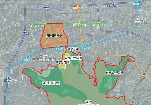 서울시, 남산 일대에 193억 투입…도심 활력 거점 만든다
