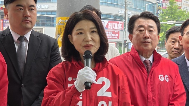 이진숙, 첫 출정식서 필승 다짐