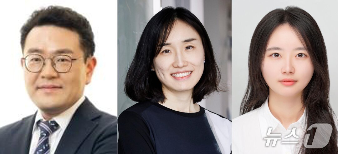 본문 이미지 - 왼쪽부터 권순용 교신저자, 최은미 교신저자, 박재은 제1저자. (한국연구재단 제공. 재판매 및 DB금지) 2026.5.21/뉴스1