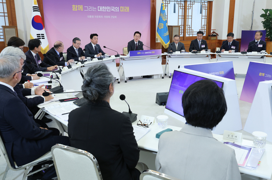 이재명 대통령, 대통령 자문회의·위원회 간담회 발언