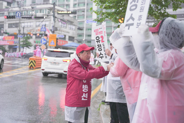 이병선 속초시장 후보 본격 선거전 돌입…"시민 삶 회복" 강조