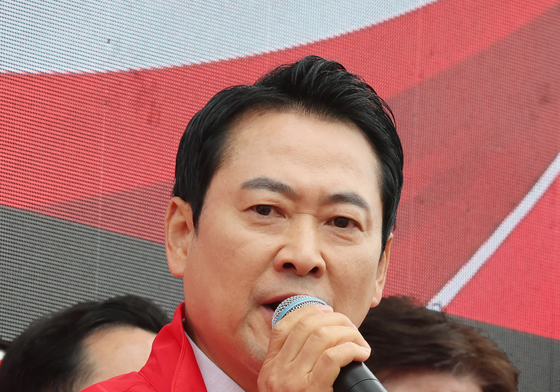 대전서 지지호소하는 장동혁