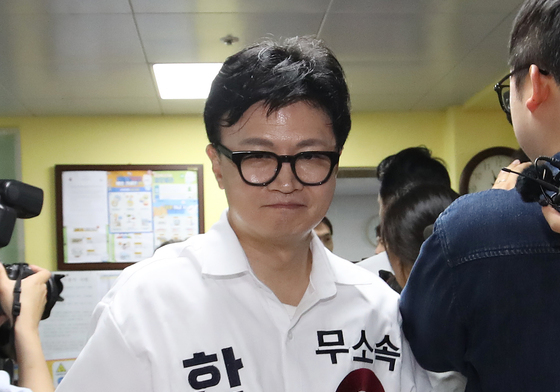 한동훈 '콩국수 갑니다'