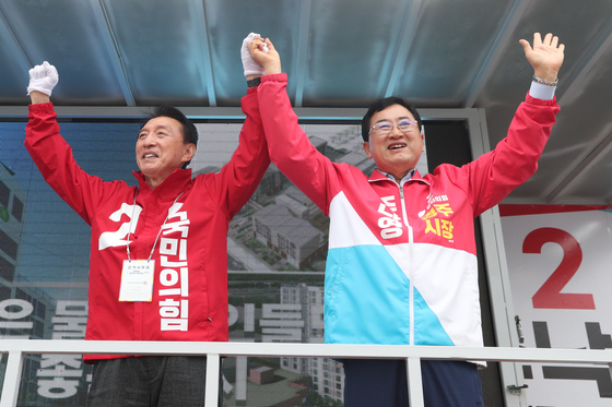 국힘 주낙영 후보입니다