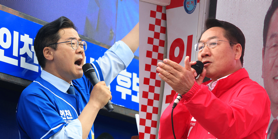 박찬대·유정복 '네거티브 격화'…"정책 대결 뒷전" 지적