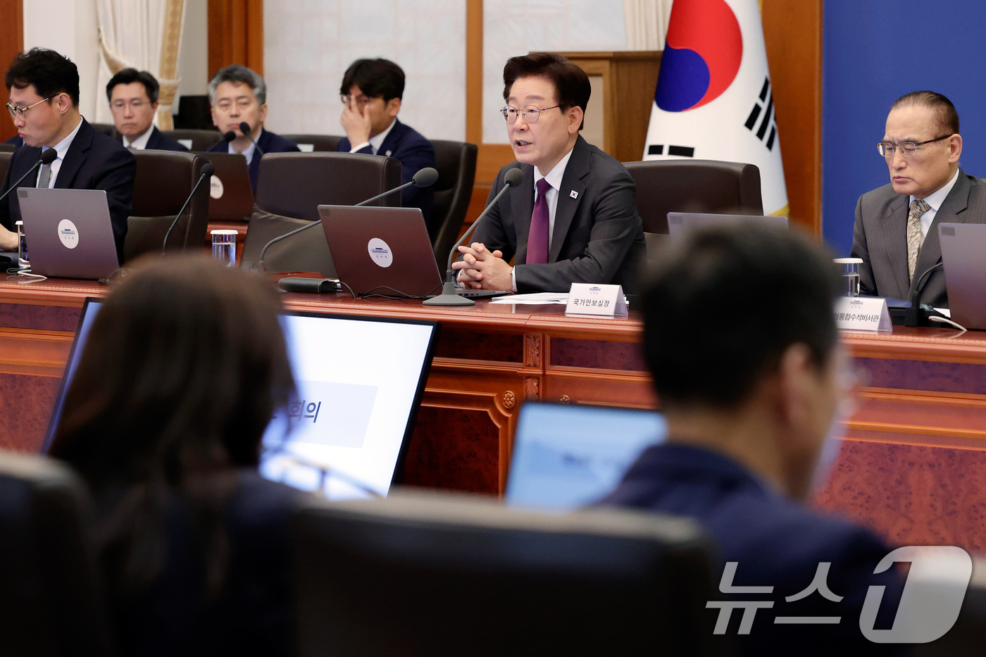 (서울=뉴스1) 허경 기자 = 이재명 대통령이 21일 청와대에서 열린 수석보좌관회의에서 발언하고 있다. (청와대통신사진기자단) 2026.5.21/뉴스1