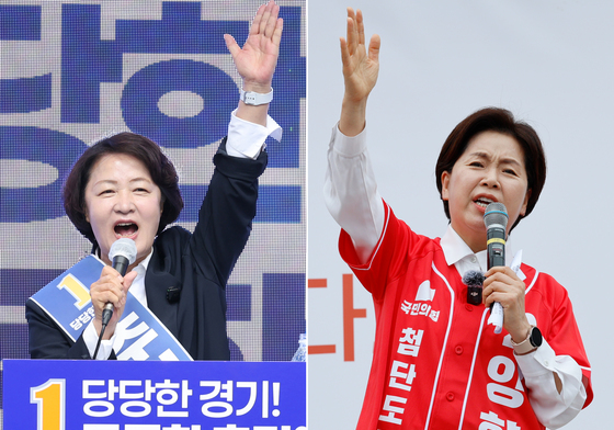 6·3지방선거 시작, 지지 호소하는 추미애·양향자
