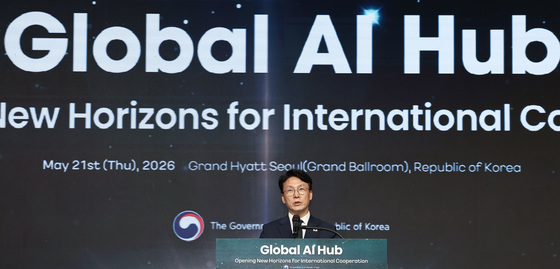 김민석 총리, 글로벌 AI 허브 비전 선포식 환영사