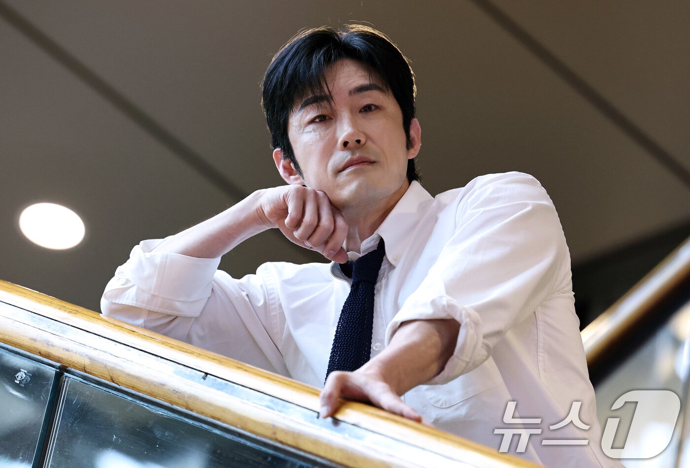 본문 이미지 - 드라마 '허수아비'에서 강성경찰서 형사역을 맡은 배우 전재홍 ⓒ 뉴스1 구윤성 기자