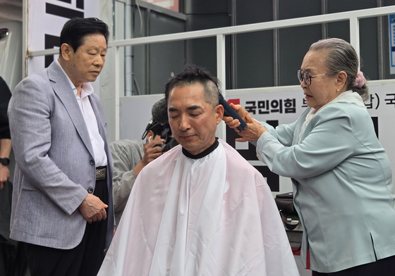 김재원 "경북도 일부 박빙, 판세 불리 인정…한동훈과 단일화? 삭발까지 했는데"