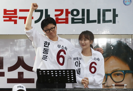 한동훈 "나만 공격하는 장동혁·박민식, 하정우와 단일화한 셈"