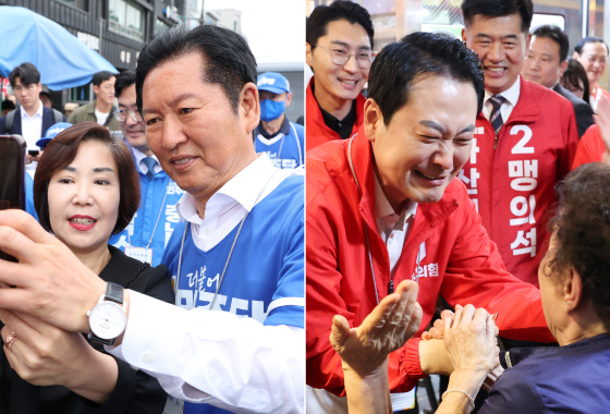 선거 유세 둘째 날…정청래 충북·강원行, 장동혁 경기남부行