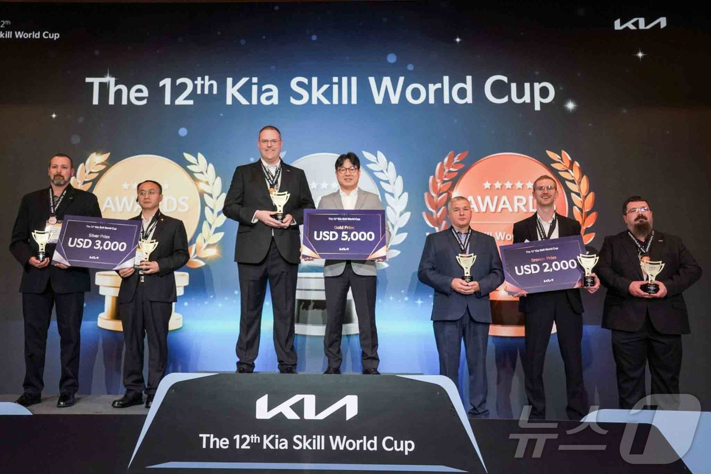 (서울=뉴스1) = 기아는 지난 19일부터 21일까지 소피텔 앰배서더 서울 및 기아 오산교육센터 등에서 ‘제12회 기아 스킬 월드컵’을 진행했다고 22일 밝혔다. 사진은 '제12회 …