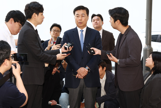 종합특검 피의자 조사 출석하는 홍장원 전 국정원 1차장