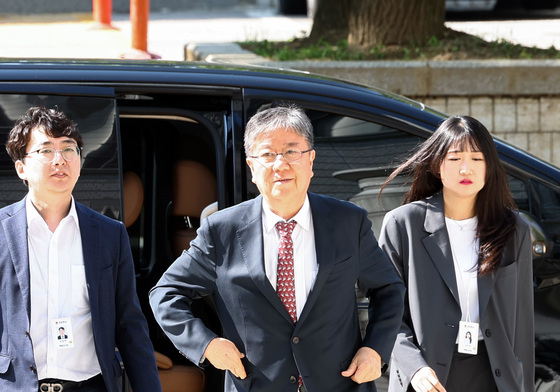 영장심사 출석하는 김대기 전 대통령 비서실장