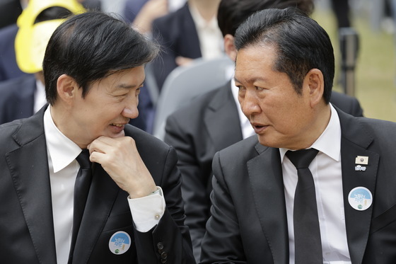 '盧 17주기' 범여권 총집결…李대통령부터 평택을 맞붙는 김용남·조국까지