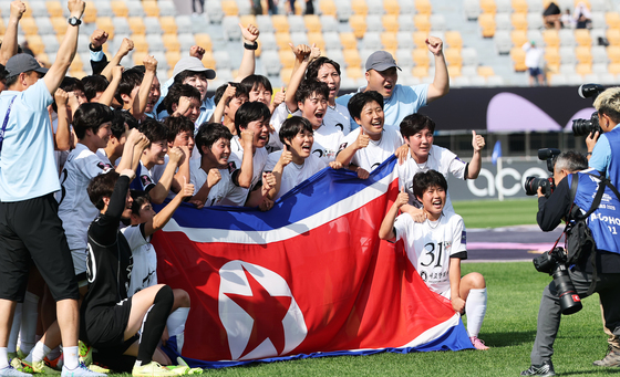 내고향, AWCL 우승에도 묵묵부답…믹스트존에서 침묵 일관