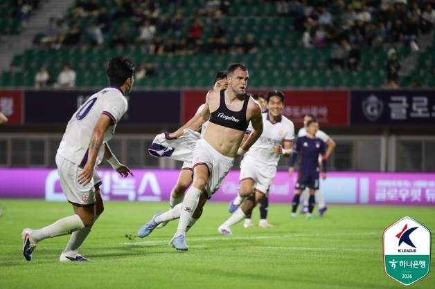 차두리의 화성, 청주에 3-2 역전…7연속 무패, K리그2 3위 도약