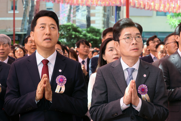 정원오 "안전 책임지는 민생시장"…오세훈 "약자 보듬는 '삶의 질' 서울"