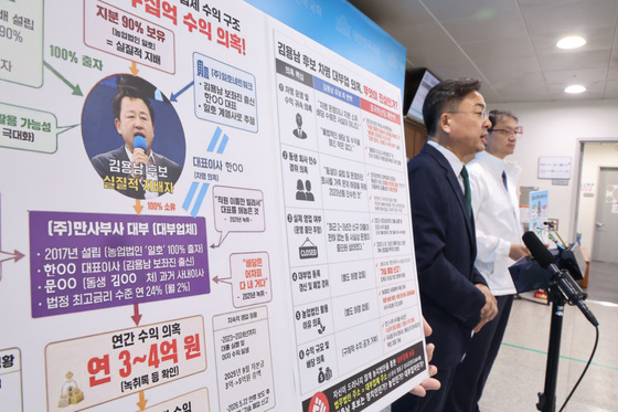 민주당에 김용남 감찰 촉구하는 신장식