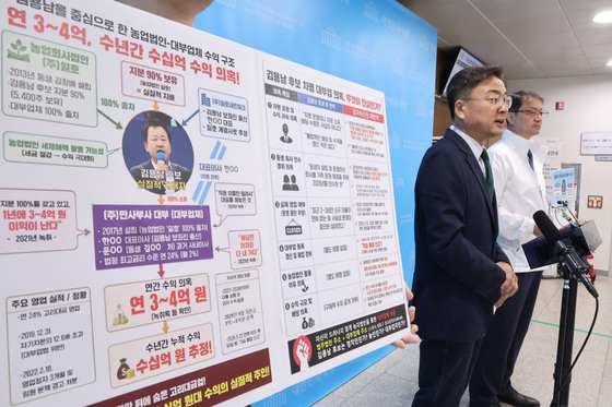 '차명 대부업체 의혹' 김용남 거취 숙고 촉구하는 신장식