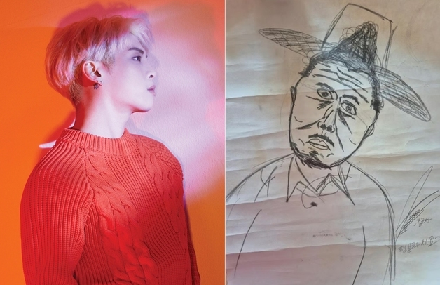 "가치 알아봐 달라"…샤이니 故종현 '데프콘 초상화' 당근에 120만원 매물 등장