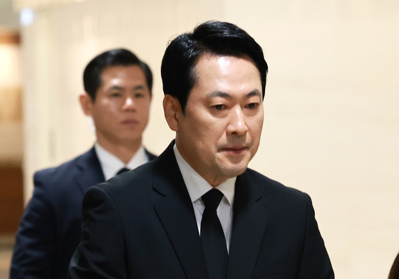 이회장 전 총재 부인 한인옥 여사 빈소 조문 나선 장동혁 대표
