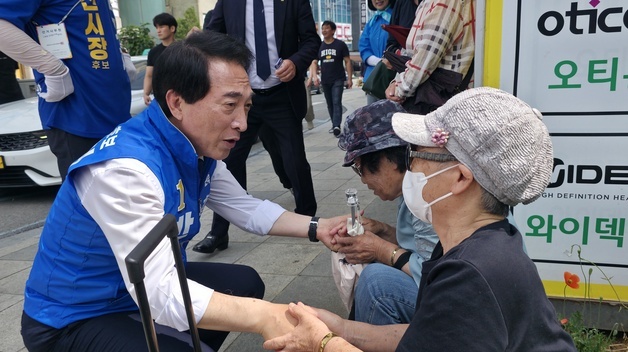 박수현, 당진시장서 표심 공략…"이재명 정부 성공 뒷받침"