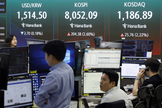 종전 가능성에 장 초반 달러·원 하락 전환…1500원대는 지속