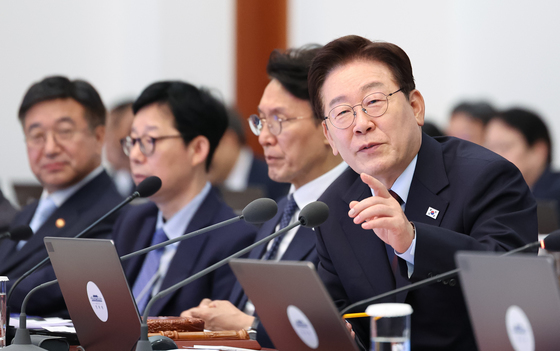 이재명 대통령 '국무회의 발언'