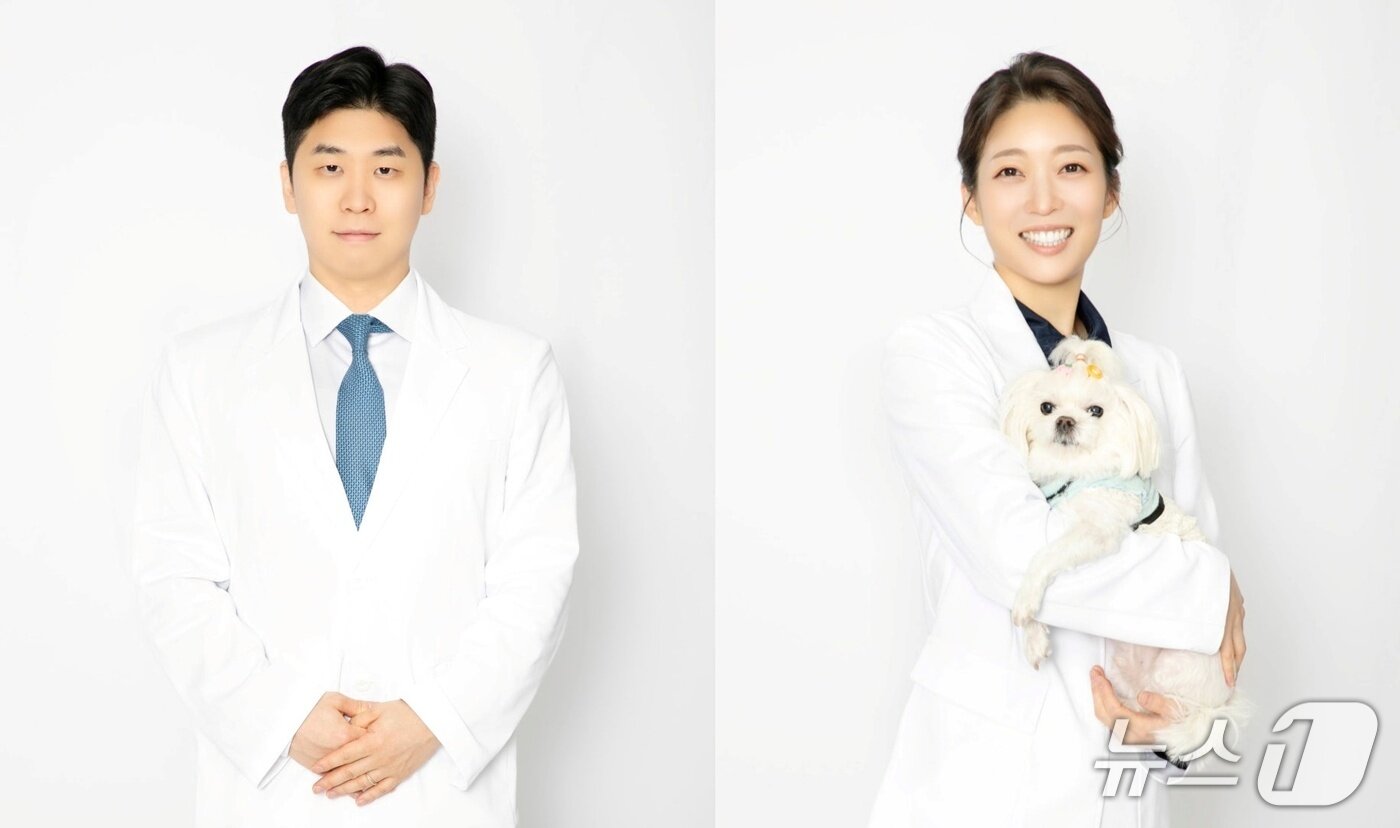 본문 이미지 - 연규덕 원장(왼쪽)과 최진영 원장(아스펜동물의료센터 제공) ⓒ 뉴스1