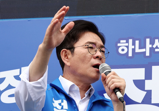 지지 호소하는 정원오 후보