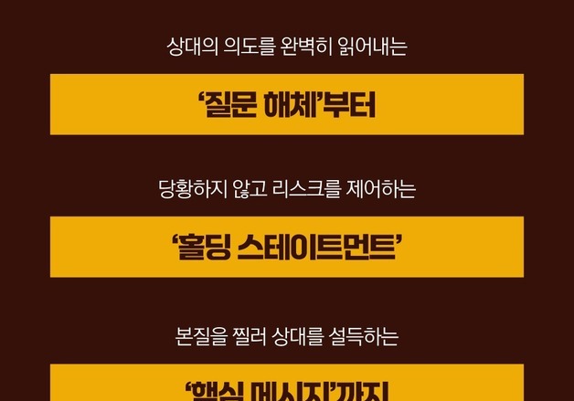 '송곳 압박'에도 당신을 지켜낼 언어를 찾아라…바로 기업의 공식 답변에서