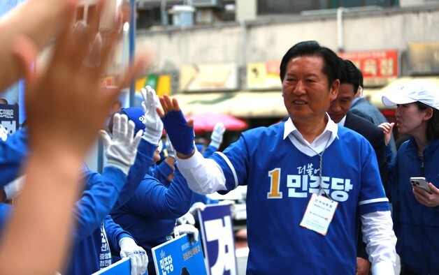 제천 방문한 정청래 대표