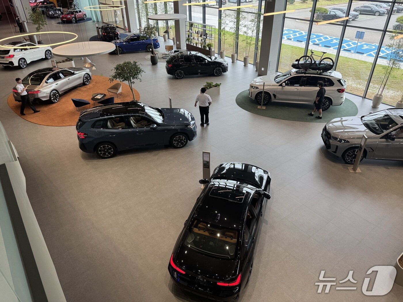 본문 이미지 - 26일 인천 BMW 드라이빙 센터 내부 모습 ⓒ 뉴스1 박종홍 기자
