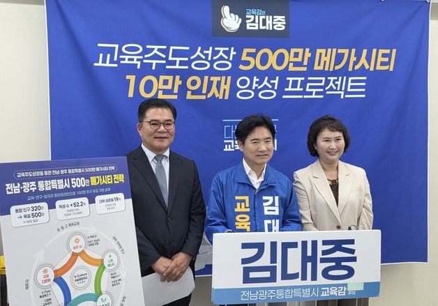 김대중 후보 "반도체 산단 이전 대비해 10만 명 인재 양성"