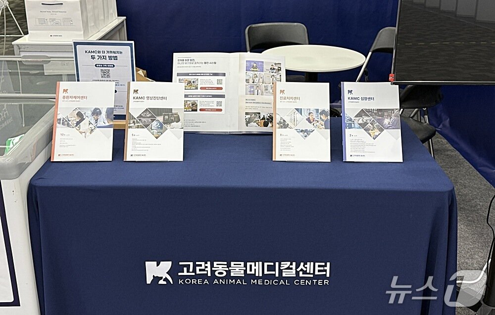 본문 이미지 - 고려동물메디컬센터의 고난도 진료 노하우를 담은 브로슈어와 소식지(병원 제공) ⓒ 뉴스1