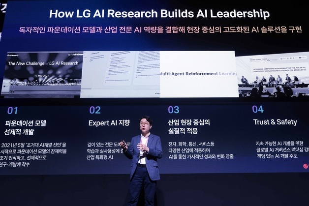 LG K-엑사원, 독파모 3차 평가 진출…글로벌 프런티어급 AI 도전