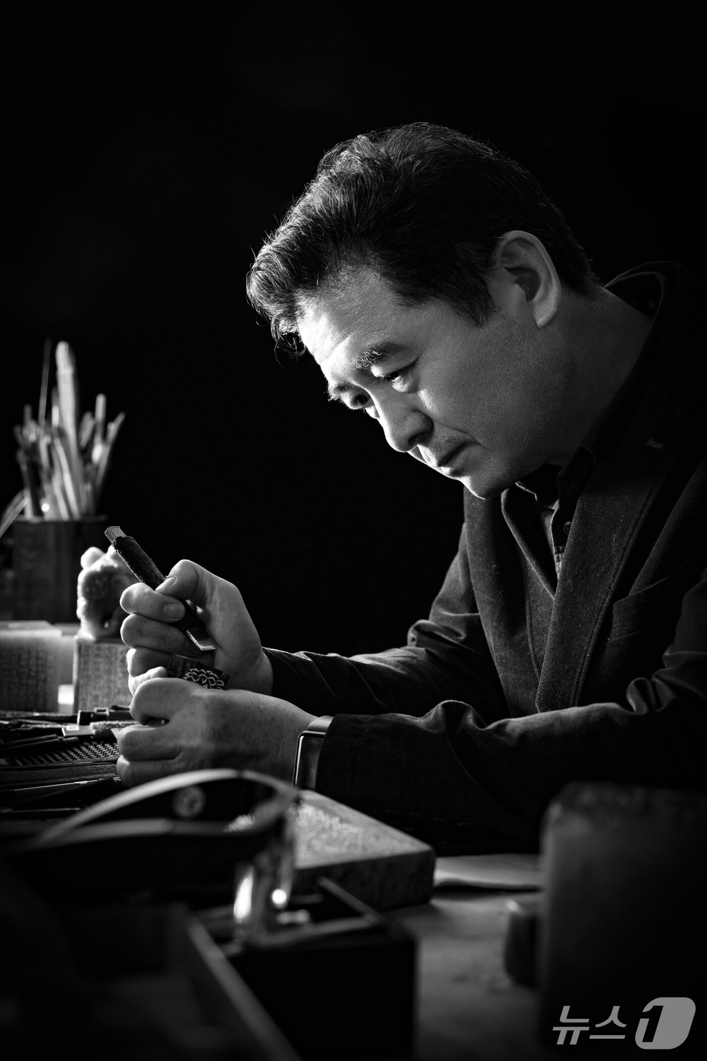 본문 이미지 - 춘포 박지우 서예가 (무등갤러리 제공, 재판매 및 DB금지)/뉴스1 