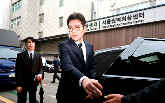 서소문 고가차도 희생자 빈소 찾은 정원오 서울시장 후보