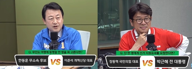 '한동훈 보다 이준석' 택한 김용남, '장동혁 보다 박근혜' 택한 유의동