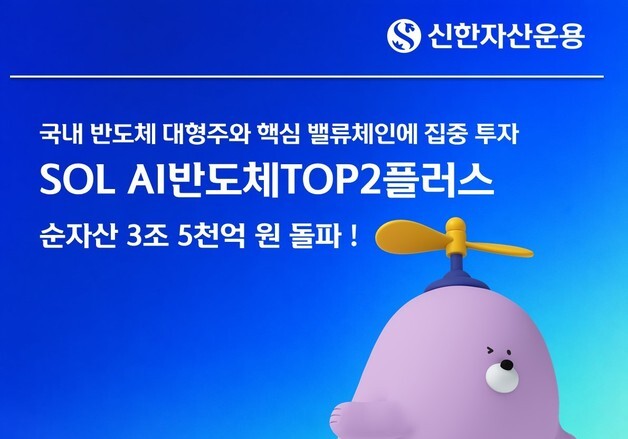 "삼전닉스 사자" SOL AI반도체TOP2플러스, 순자산 3.5조 돌파