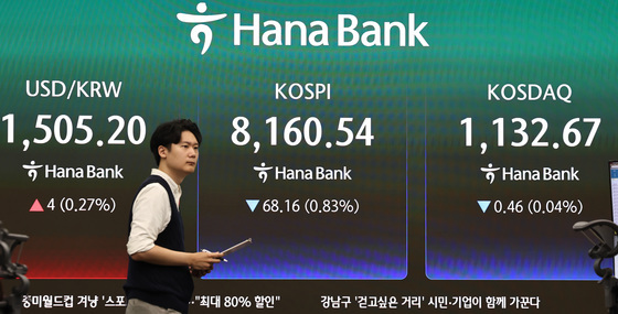 [뉴스1 PICK]코스피, 장 초반 약보합…낙폭 크지 않아 8220선 등락